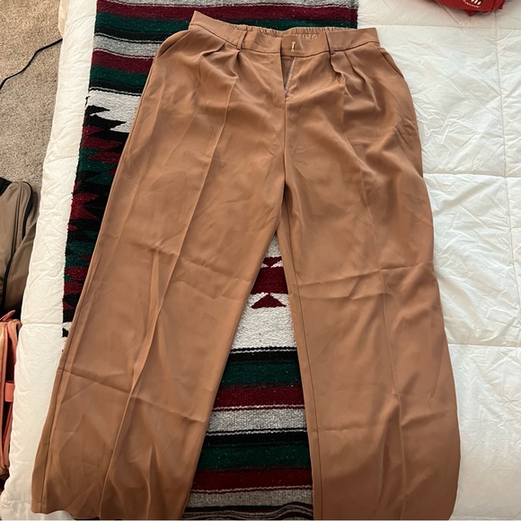 Brown wide leg pants, size L-XL (from Amazon) - Picture 5 of 5